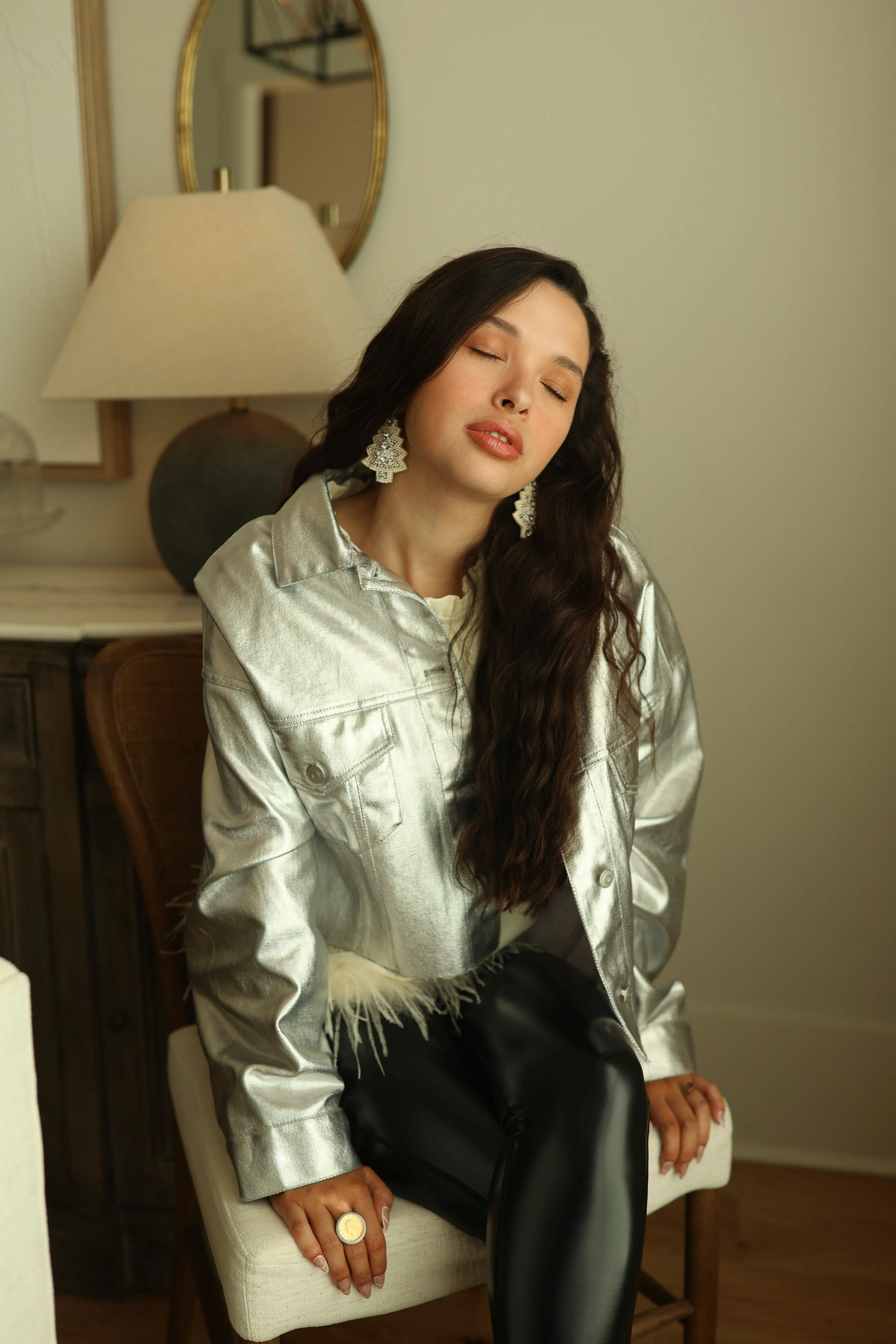 So Icy Silver Jacket