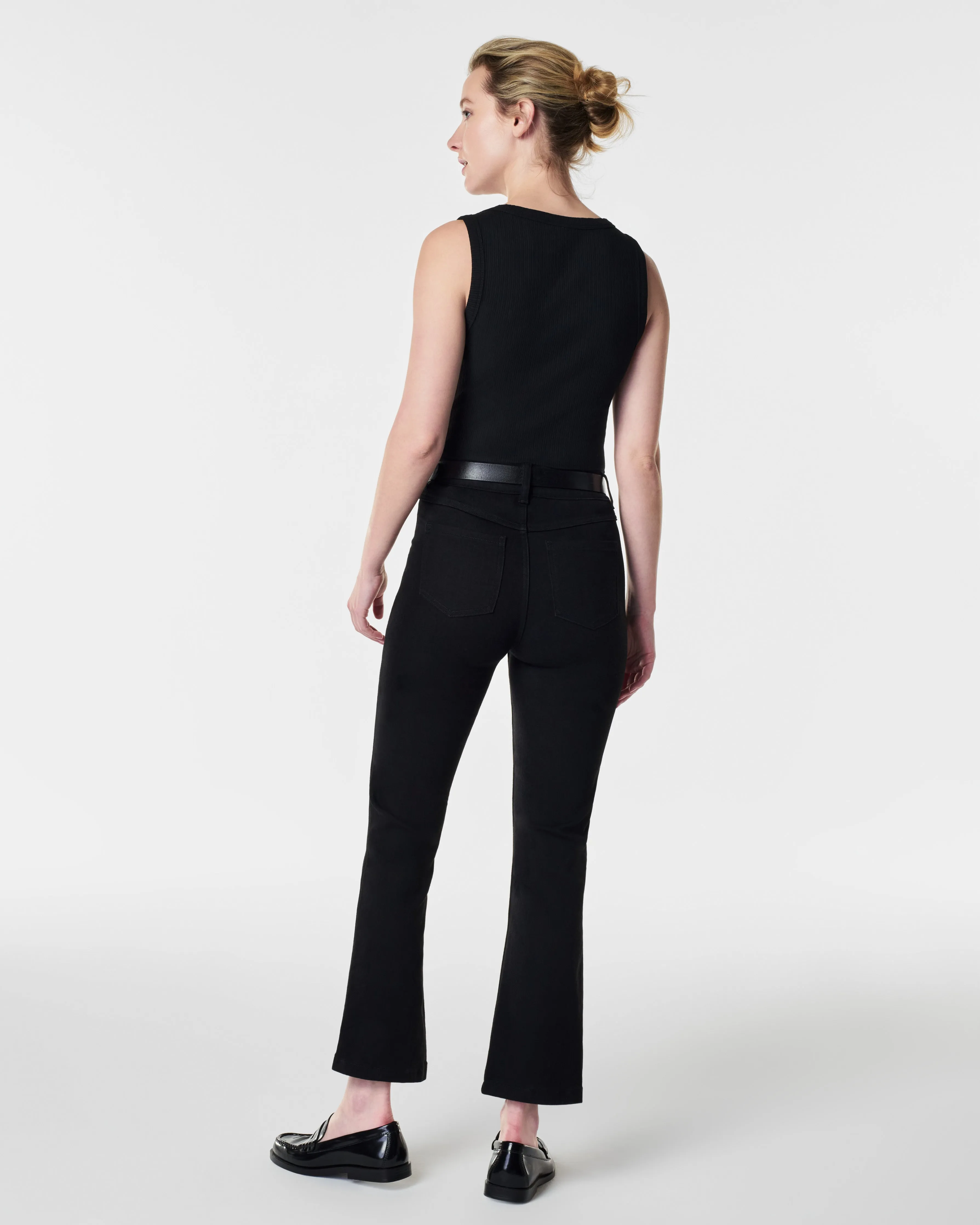 Stretch Rib Scoop Neck Tank