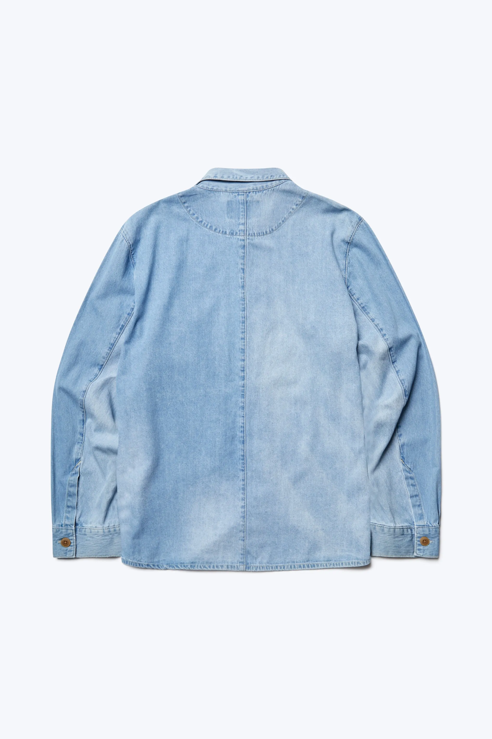 Taberna Denim Overshirt Multi Blue