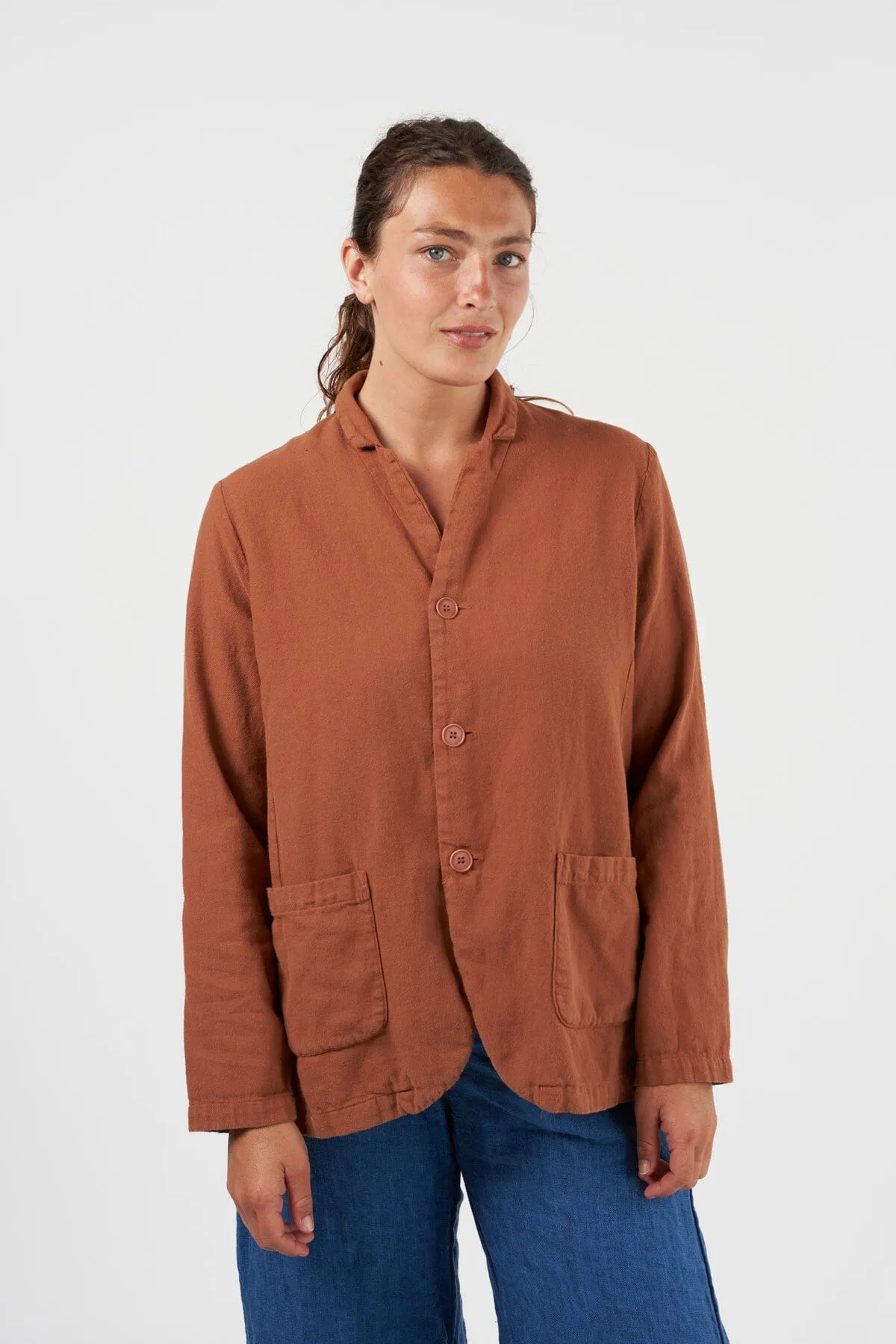Tessa Jacket - Textured Cotton