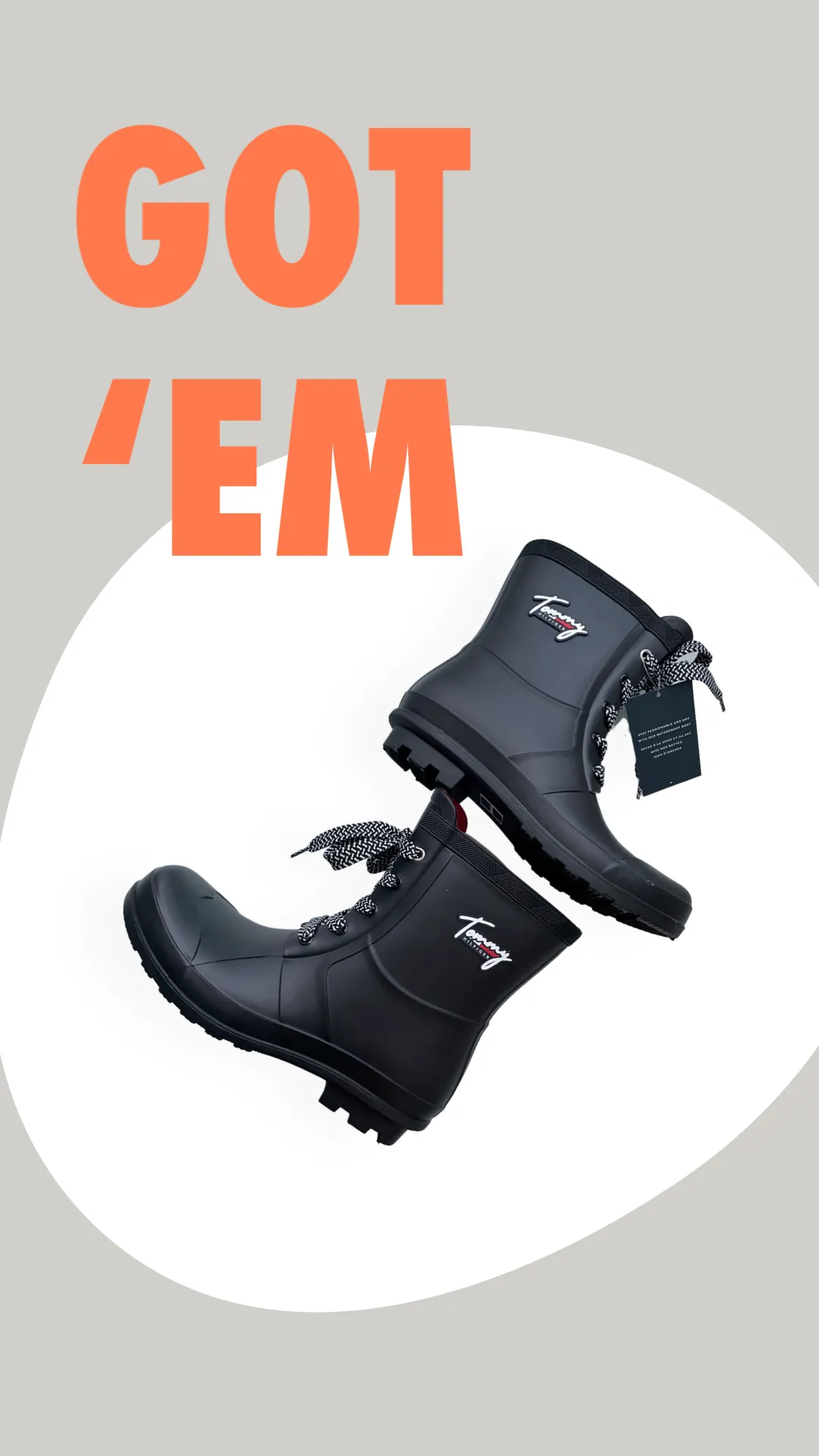 Tommy Hilfiger Women's Tamar Rain Booties