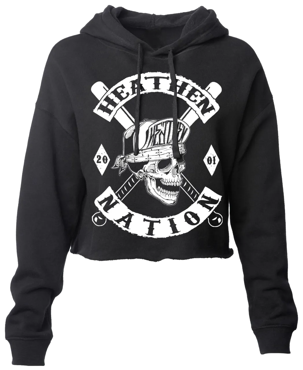Women's Heathen Nation Crop Hoodie