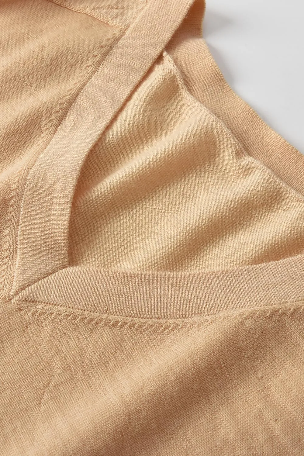 Women's Merino Wool Sweater Casual Lightweight V-Neck Raglan Sleeve Top Pullover