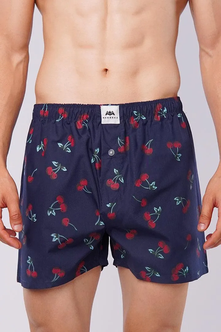 Woven Boxer Shorts - Chery